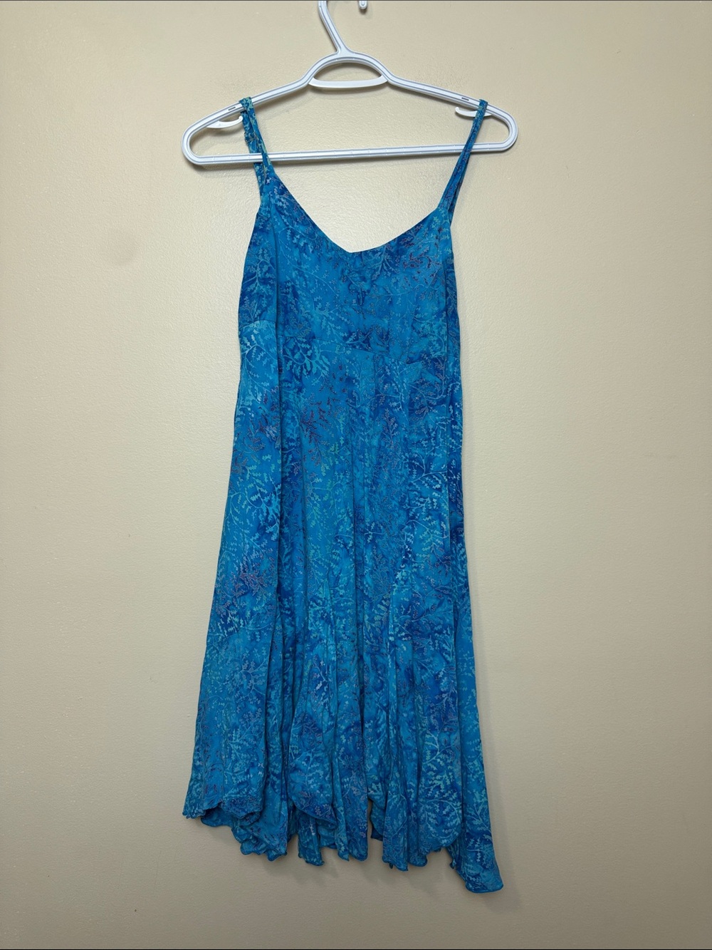 Sambar Blue Floral Slip Dress size S